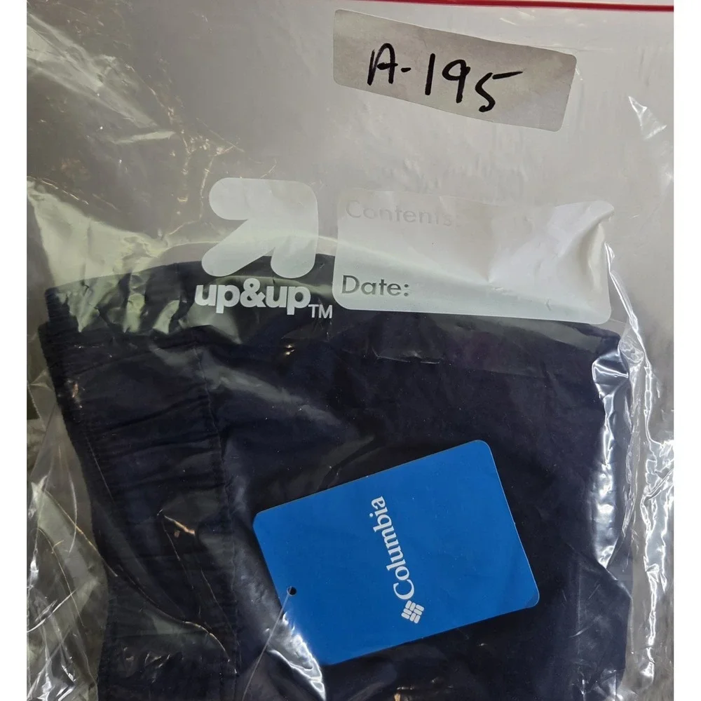 *NEW w/Tags Columbia Youth Washed Out Size Medium 10/12 Navy Shorts 100% Cotton